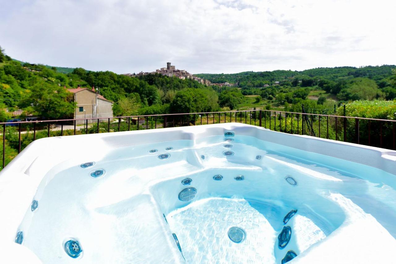 Agriturismo Castello Delle Fornaci - Private Jacuzzi Arcidosso Exterior foto
