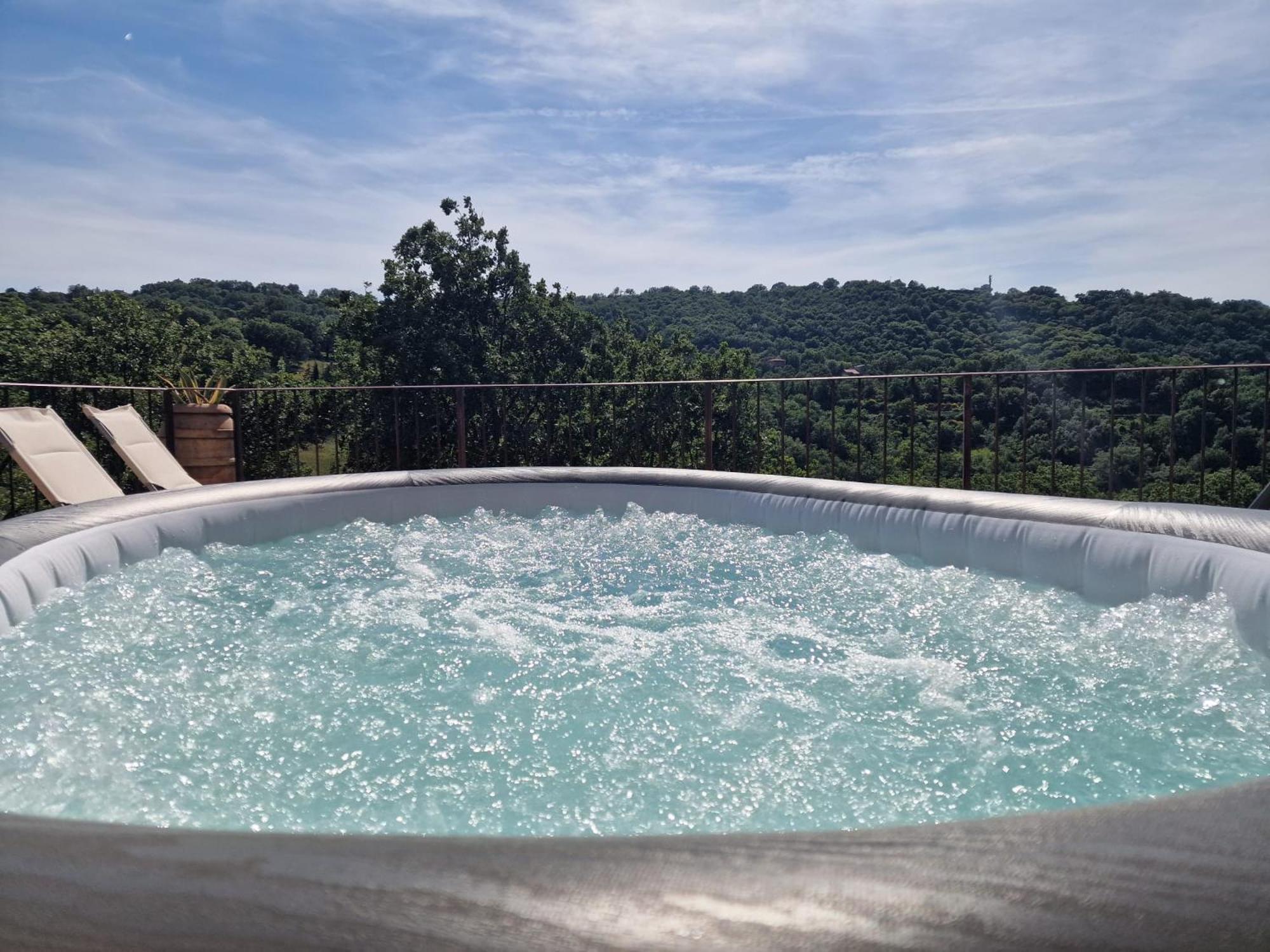 Agriturismo Castello Delle Fornaci - Private Jacuzzi Arcidosso Exterior foto